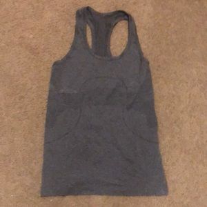Lululemon grey tank top medium